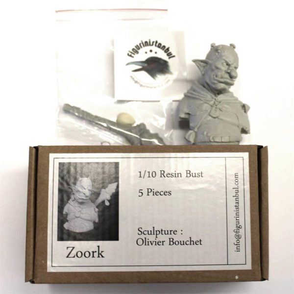 Zoork Resin Büst-5 Parça - Görsel 3