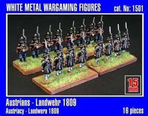 Mirage 1501 15Mm Austrians-Landwehr 1809