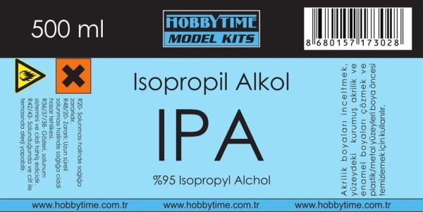 Hobbytime 302 İzopropil Alkol-500 Ml. - Görsel 2