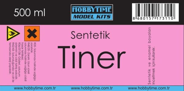 Hobbytime 311 Sentetik Tiner-500 Ml. - Görsel 2