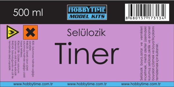 Hobbytime 313 Selülozik Tiner-500 Ml. - Görsel 2