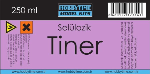 Hobbytime 314 Selülozik Tiner-250 Ml. - Görsel 2