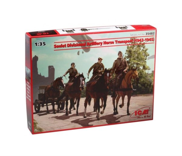 ICM 35482 Soviet Divisional Artillery Horse Transport