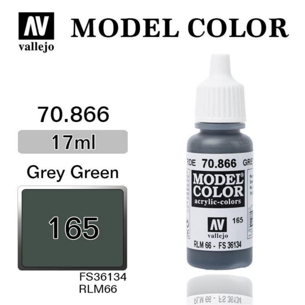 Vallejo 70866 18 ml. (165) Grey Green-Matt