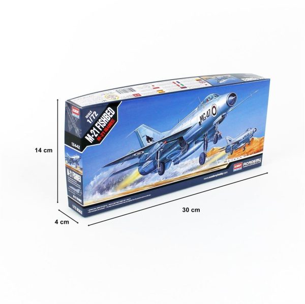 Academy 12442 MIG-21 Fishbed - Görsel 5