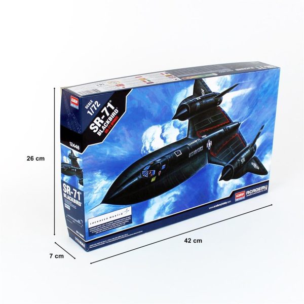 Academy 12448 SR-71 Blackbird - Görsel 5