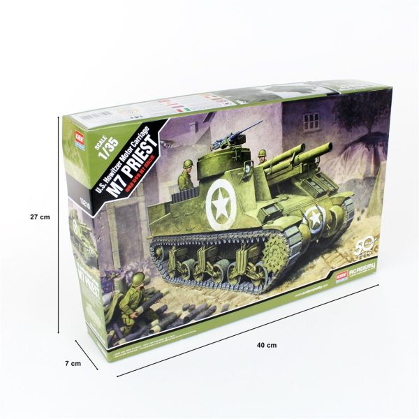 Academy 13210 M7 Priest Tank - Görsel 5