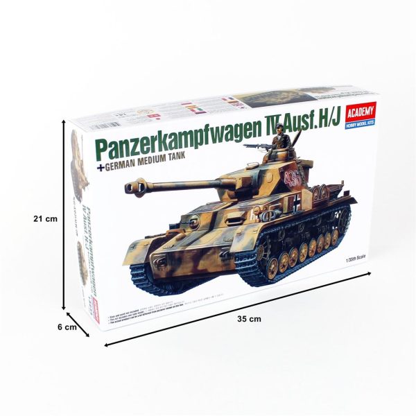 Academy 13234 Alman Orta Tankı Panzer IV - Görsel 5
