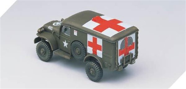 Academy 13403 Amerikan Ambulans ve Çekici - Görsel 6
