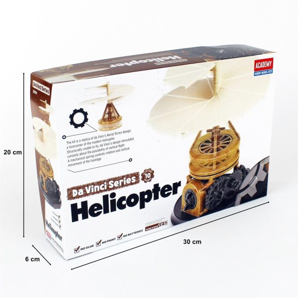 Academy 18159 Da Vinci Helikopter - Görsel 5