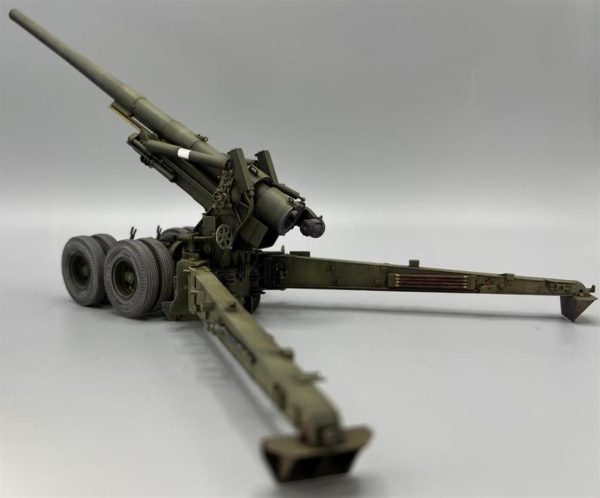 AFV Club AF35295 M1A1 155mm CANNON Long Tom - Görsel 4