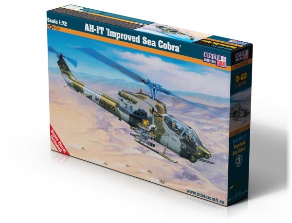 Mistercraft D062 1/72 AH-1T (Geliştirilmiş) Helikopteri Plastik Model Kiti