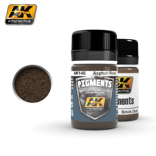 AK 146 35 ml.Asphalt Road Dirt Pigment