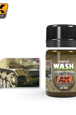 AK 300 35 ml. Koyu Sarı Eskitme Efekti