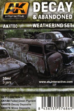 AK 4180 3x35ml. Çürüme ve Pas Efekti