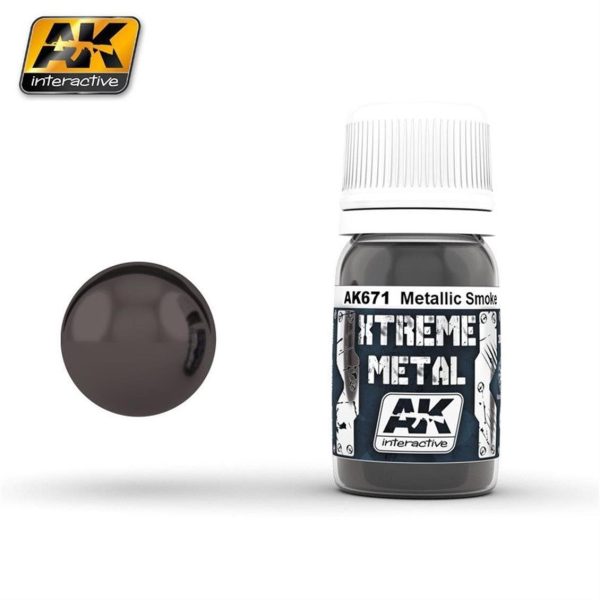 AK 671 30 ml. Metalik Duman Rengi