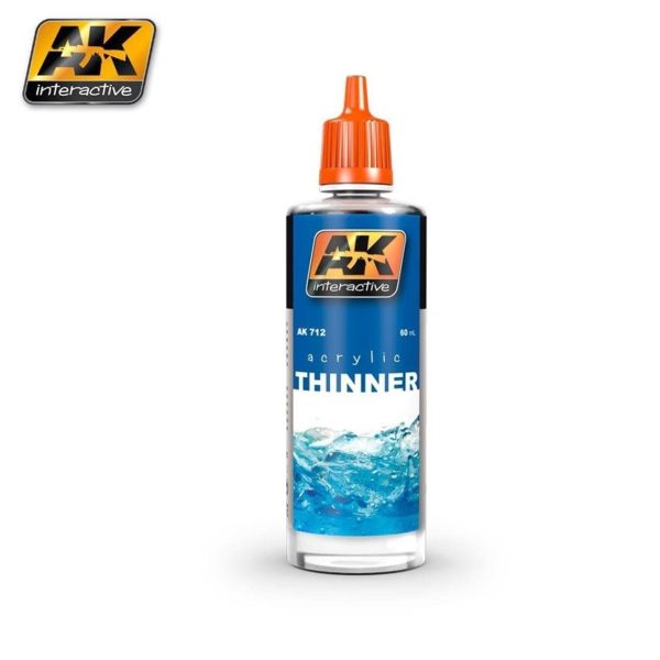 AK 712 60 ml. Akrilik Tiner