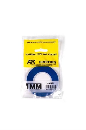 AK 9181 1mm.x18 Metre Flexible Maskeleme Bandı