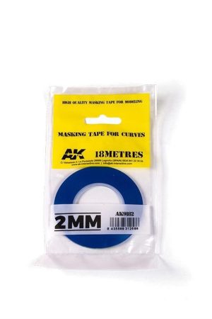 AK 9182 2mm.x18 Metre Flexible Maskeleme Bandı