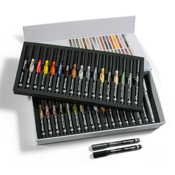 AK RCM150 Real Colors Marker Özel Mukavva Kutuda Komple Set - Görsel 4