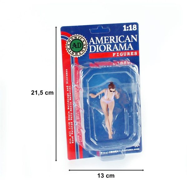 American Diorama AD76315 1/18 Plaj Kızı - Görsel 5