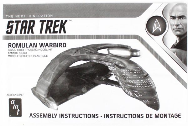 AMT 1125M 1/3200 Star Trek Romulan Warbird - Görsel 4