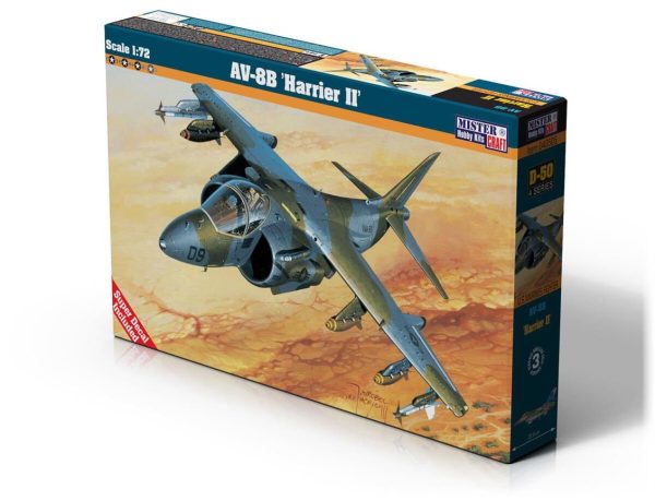 Mistercraft D050 1/72 AV-8B (Harrier II) Uçak Plastik Model Kiti