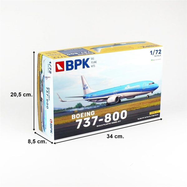 Big Planes Kits 7219 737-800 KLM - Görsel 4