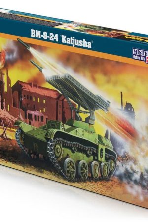 Mistercraft E028 1/35 BM-8-24 (Katjusha) Zırhlı Roketatar Sistemi Plastik Model Kiti