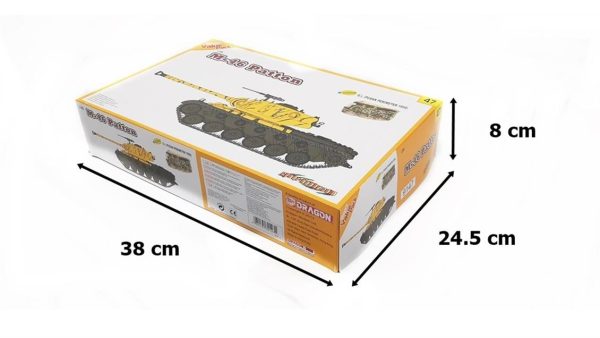 Dragon-CyberHobby 9147 1/35 Ölçek, M-46 Patton Tankı ve Pusan Perimeter 1950 Figürleri Demonte Plastik Maket Seti - Görsel 5