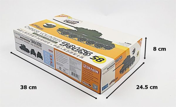 CyberHobby 9158 T 34/85 Tankı ve Mücahit Figürleri Demonte - Görsel 5