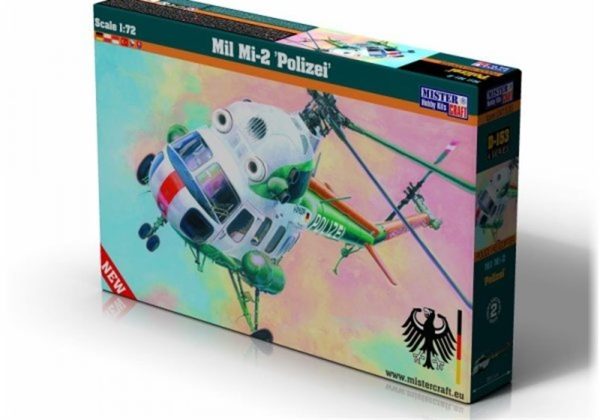 Mistercraft D153 1/72 Mi-2 (Polis) Helikopteri Plastik Model Kiti