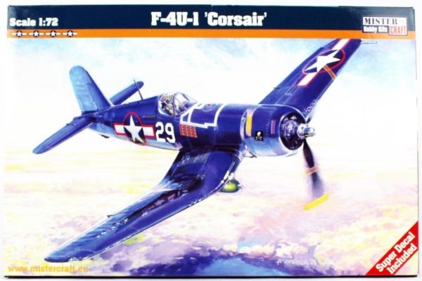 Mistercraft D205 1/72 F-4U-1A Corsair Savaş Uçağı Plastik Model Kiti