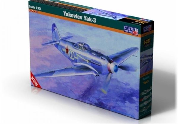 Mistercraft D207 1/72 Yakovlev Yak-3 Savaş Uçağı Plastik Model Kiti