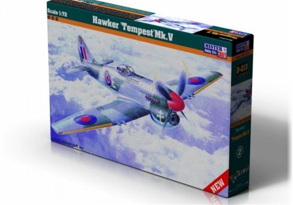 Mistercraft D213 1/72 Hawker Tempest Mk.V Savaş Uçağı Plastik Model Kiti