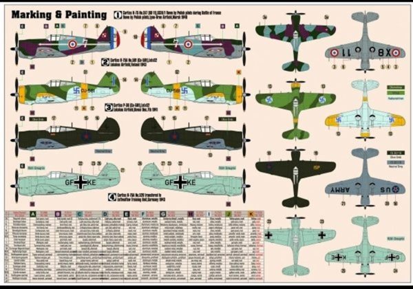 Mistercraft D214 P-36/H.75 Hawk - Görsel 2