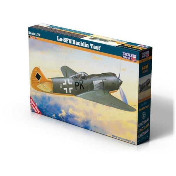 Mistercraft D247 1/72 La-5 N Rechlin Savaş Uçağı Plastik Model Kiti