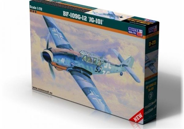 Mistercraft D025 1/72  BF-109G-101 Savaş Uçağı Plastik Model Kiti