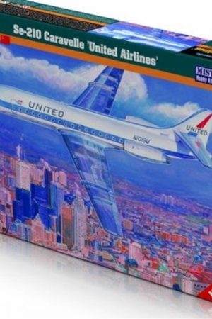 Mistercraft D027 1/144 Se-210 United Airlines Yolcu Uçağı Plastik Model Kiti