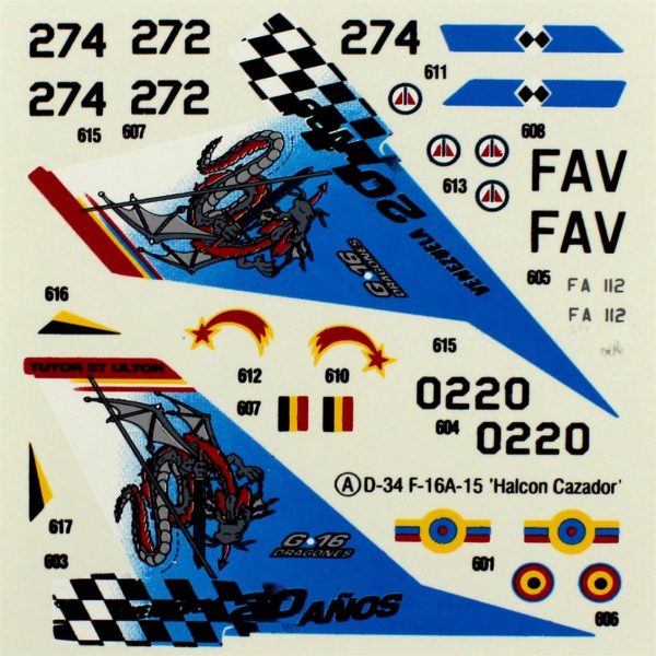 Mistercraft D034 F-16A-15 - Görsel 6