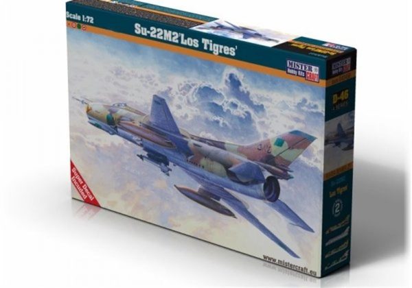 Mistercraft D046 1/72 Su-20M2 Kaplanlar Tigres Savaş Uçağı Plastik Model Kiti