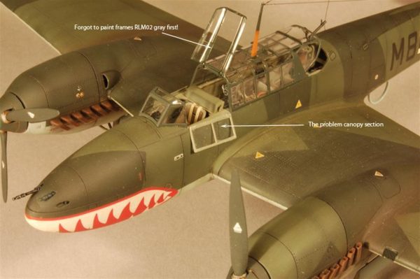 Eduard 8201 Bf 110C - Görsel 3