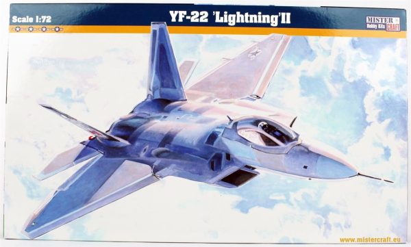 Mistercraft F007 1/72 YF-22 Lightning II Savaş Uçağı  Plastik Model Kiti