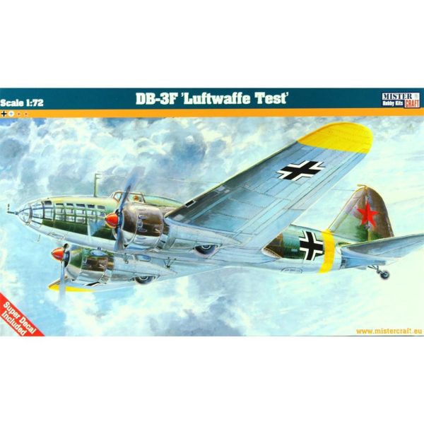 Mistercraft F021 1/72 DB-3F Luftwaffe Test Uçağı Plastik Model Kiti