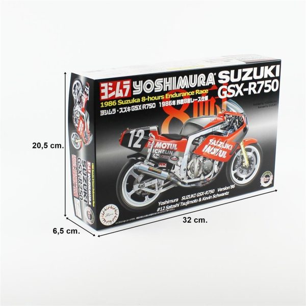 Fujimi Bike-No2 14126 Suzuki Yoshimura GSX-R750 - Görsel 5