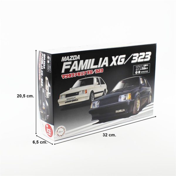 Fujimi ID-121 04684 Mazda Familia XG/323 - Görsel 5