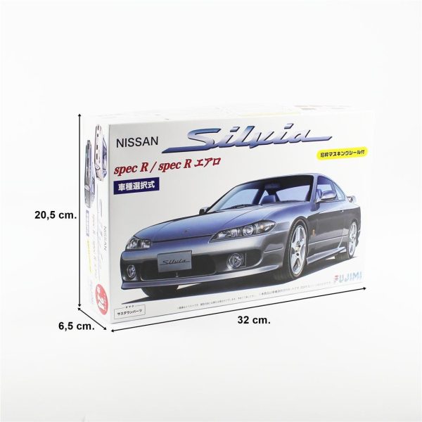 Fujimi ID-24 03935 Nissan S15 Silvia Spec R / Aero - Görsel 5