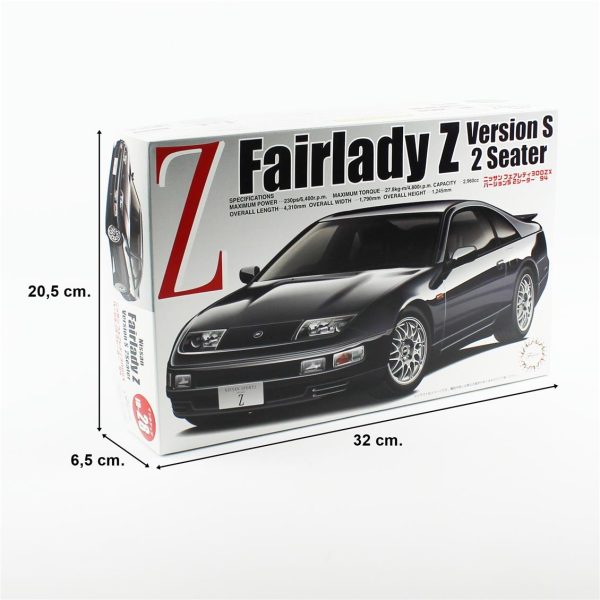 Fujimi ID-28 04651 Nissan Z32 300ZX S version 1994 - Görsel 5