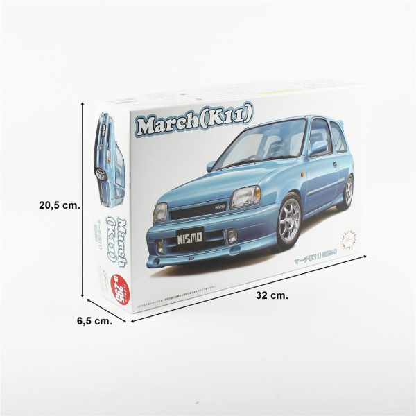 Fujimi ID-295 04736 Nissan March - Görsel 5