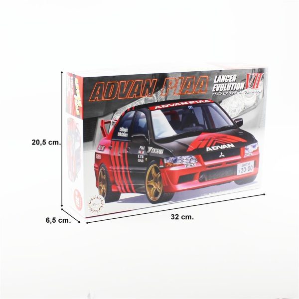 Fujimi ID-307 04762 Mitsubishi Advan-Piaa Lancer Evolution VII - Görsel 5